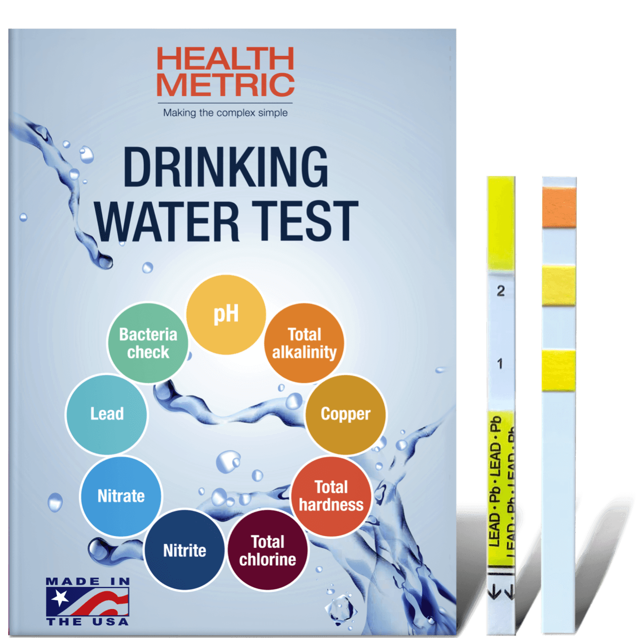 Drinking Water Test Kit - 9in1 Tap & Well Analysis