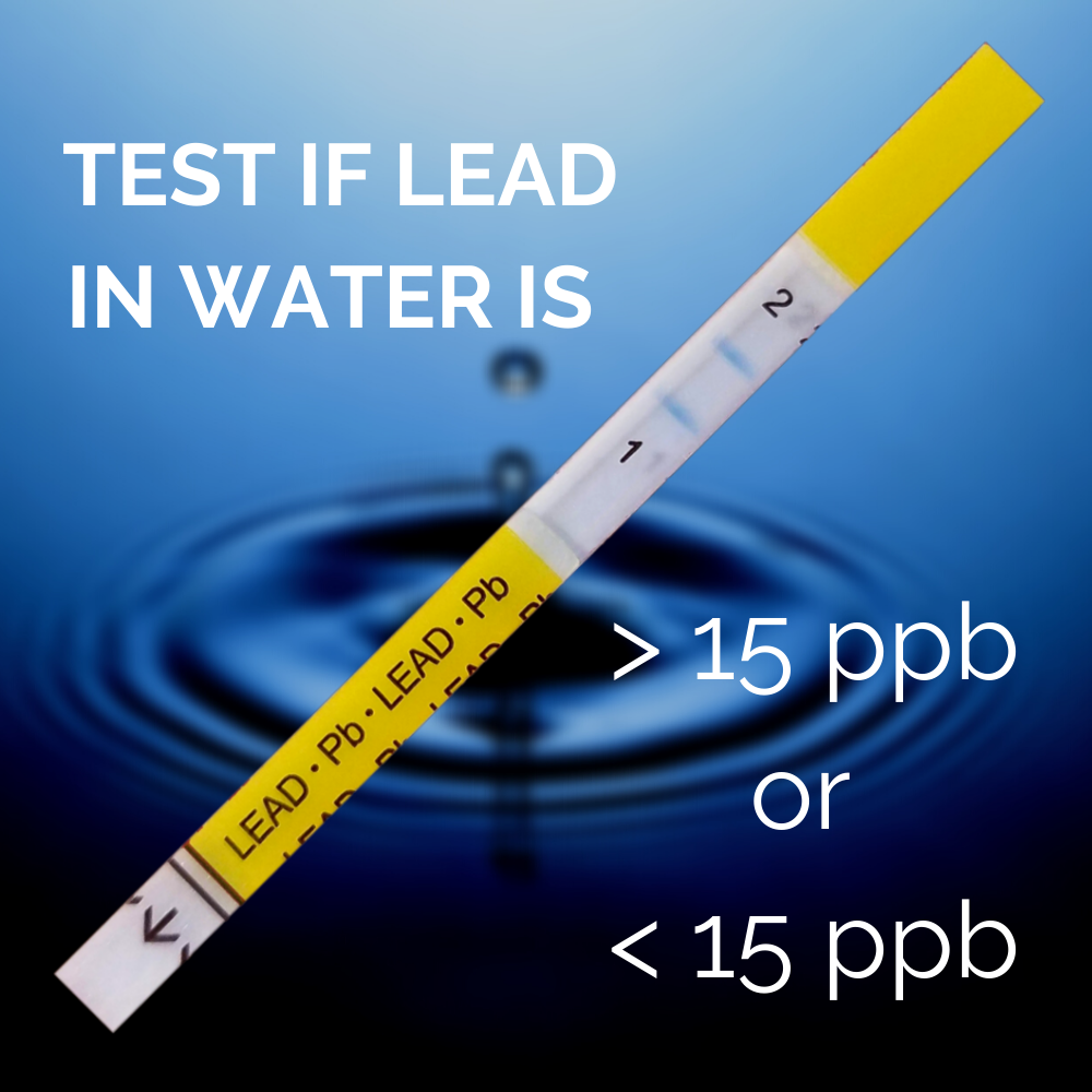 Lead test in water